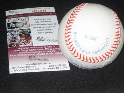 Ben Adams Red Sox potpisan autogramirani autentični Negro ligi Oal bejzbol JSA - autogramirani bejzbol