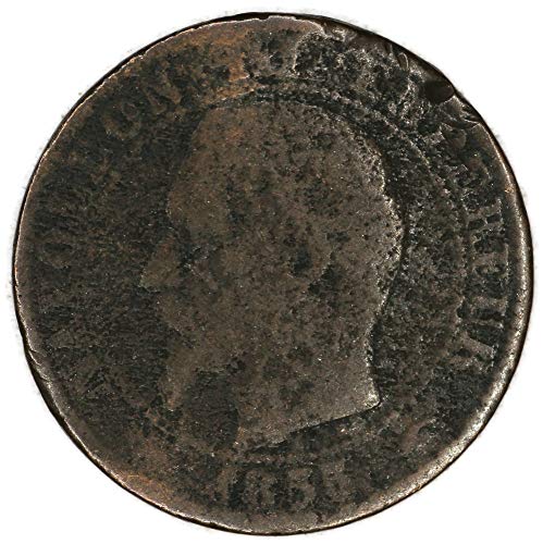 1855 IT Italija KM 777.1 Napoleon III 10 Sajam centimesa