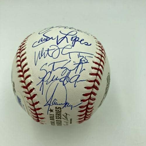 2008 Philadelphia Phillies World Series TIMP potpisao bejzbol PSA DNK COA - AUTOGREMENA BASEBALLS