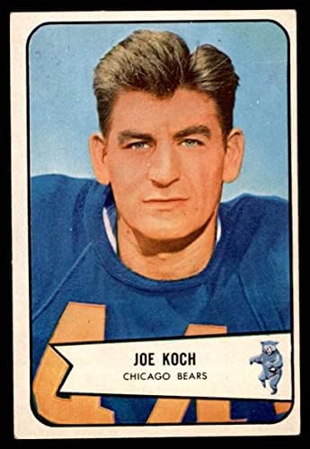1954 Bowman 127 Joe Koch Chicago Bears Vg / Ex Bears Wake Forest