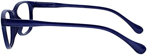 Naočale za čitanje Kompanija Mornari plavi lagani čitači dizajnerski stil muški ženski proljetni šarki R27-3 +1,00