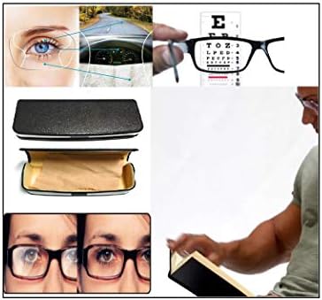 Naočale za čitanje načina života Amar Progressive +1,50 Metalni krug 51 mm Black Unisex_AlacfrpR3472