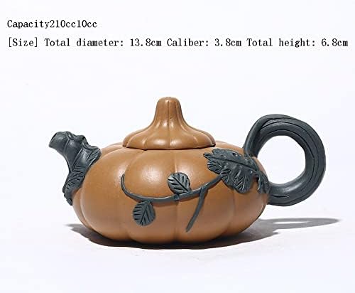 Wionc Duanni dvobojni čajnik Zisha teapot ručno rađeni lonac kung-fuware ljubičasta glina za piće za puer zelena crna