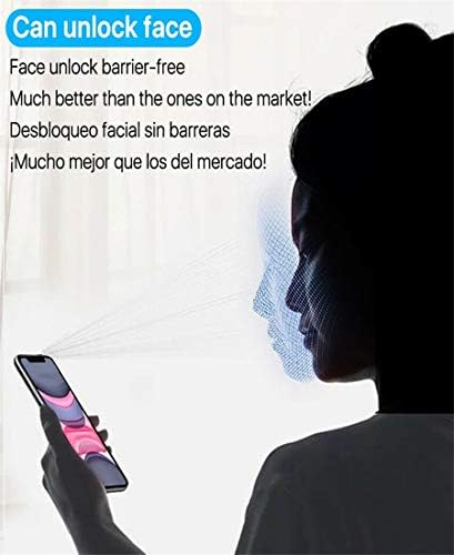 PORRVDP privatnost hidrogel Zaštita ekrana za iPhone 13 Pro Max, 2 kom Anti-spy Meki TPU zaštitni Film [Clear HD] [visoka osjetljivost] [kompatibilno otključavanje ID-a lica]