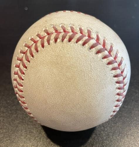 Juan Soto Washington Nationals Igra Rabljeni bejzbol RBI Single 336. HITER - MLB igra rabljene base baseballs
