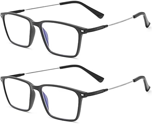 2 Pack Progressive Multifokalne naočale za čitanje računara Nema linije Plavi čitači blokiranja svjetla za uniseks multifokusni trifokal