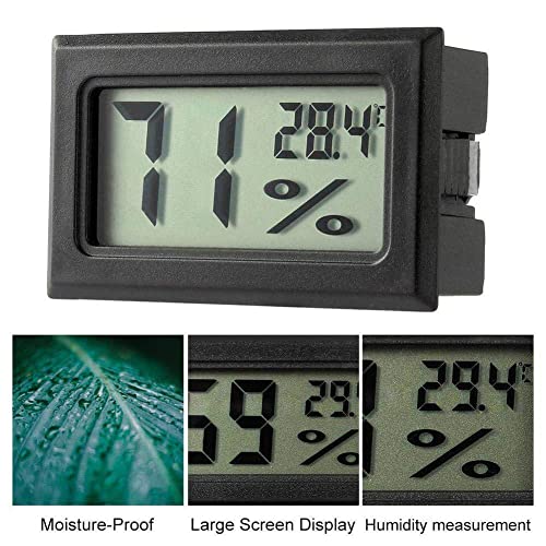 Elektronski mjerač mini digitalni LCD zatvoreni prikladni temperaturni senzor vlage prijenosni termometar mjerač higrometra