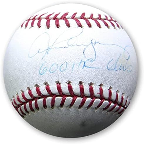Alex Rodriguez potpisao je autogramirani MLB bejzbol 600 HR Club Yankees JSA AF30988 - autogramirani bejzbol