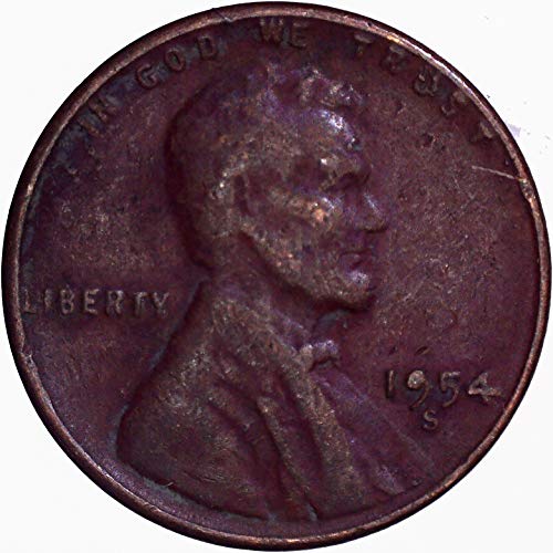 1954. Lincoln pšenični cent 1C sajam