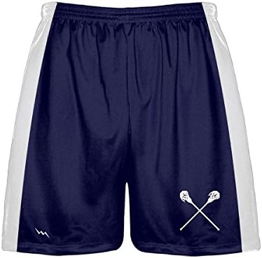 Mughningwear Omladinska mornarice Plava Lacrosse kratke hlače, omladinska omladina, mornarsko plava