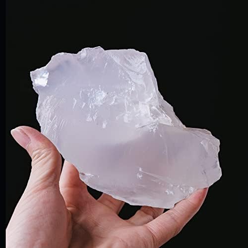 APENGSHI Prirodni Clearc Crystal Stone 0.99-1.32 lb Ručna udarna Nepravilna duha Kamena Promjena pročišćavanja Kuca Feng Dhui Energy