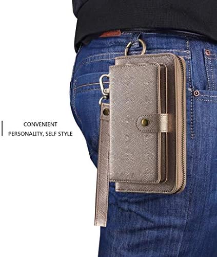 LITOU Aifengcase kompatibilan sa iPhone 13 Pro Max futrolom za telefon za žene i muškarce, ručnici kvačilo kožna torbica torbica držač