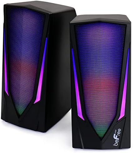 befree Sound 2.0 Zvučnici za kompjuterske igre sa LED RGB svetlima