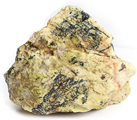 AC216 1pc Rijetki prirodni žuti borovi kamen kristalni rock Grubo kamenje Mineralni primjerci Chakra Reiki Izlječenje Grems Decor Crystals Izlečivanje