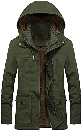 XXBR zimski kaputi za mens, plus baršunasti runo odvojive sa kapuljače odvojena odjeća na otvorenom guste tople casual jakne Sportski