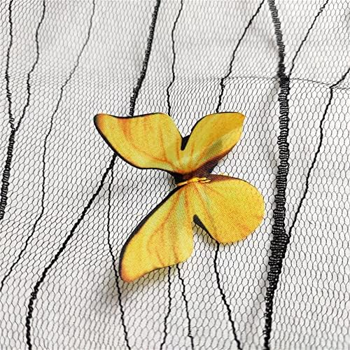 3d živopisne leptire mrežasta čipkasta tkanina francuski til čipka za DIY vjenčanicu kostim dodatna oprema za cvijeće djevojka haljina haljina za vjenčanje Veil Home Decor