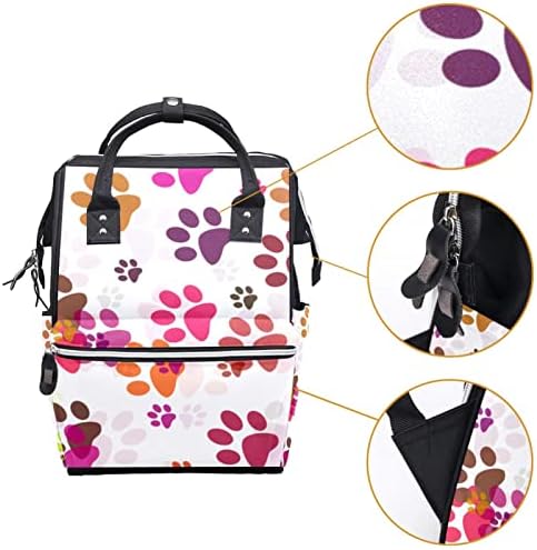 VBFOFBV ruksak torba za pelena, veliki ruksak za pelenu, putni ruksak, ruksak za laptop za žene, crtani šareni pas