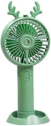 Parodais Stand Up ventilatori, ručni ventilator prijenosni ventilator za zamagljivanje USB punjivi Mini ventilator sa raspršivačem prijenosni ventilatori mali ventilatori Ventilatori za stol