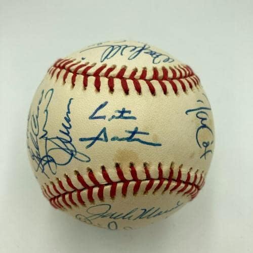 1993. Toronto Blue Jays World Series TIM CHAMPS potpisao W.S. Baseball JSA COA - autogramirani bejzbol