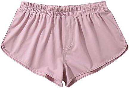 BMISEGM bokserske kratke hlače za muškarce pakovanje muški ljeto od pune boje pamučne hlače elastična benda labavo brzo suho rublje