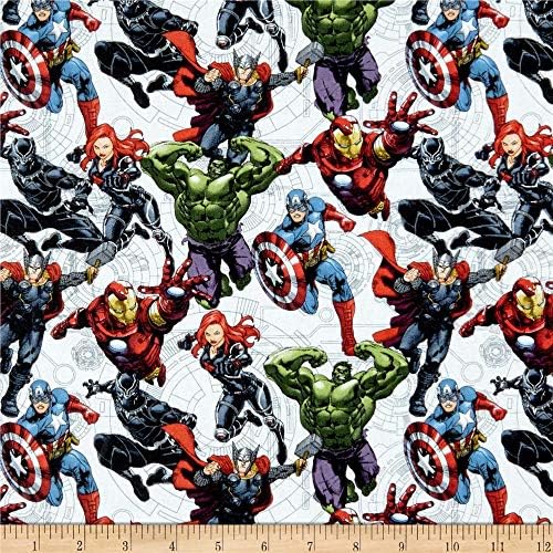 Marvel Avengers Unit Tkanina Sa Više Jorgana
