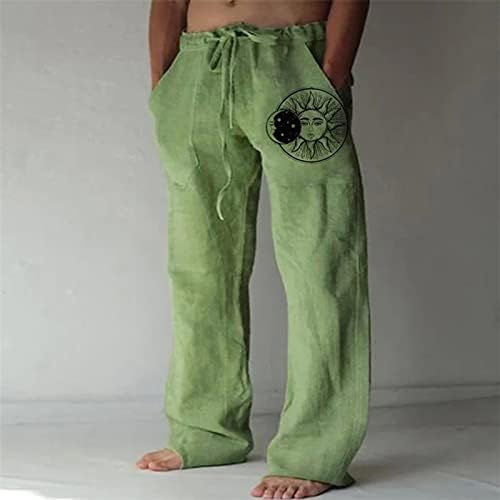 Posteljina odjeća za muškarce posteljine hlače za muškarce savremena udobna kvaliteta mekane posteljine