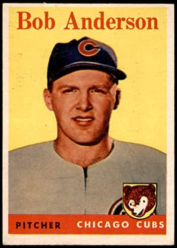 1958. baseball 209 Bob Anderson Chicago Cubs Odlično
