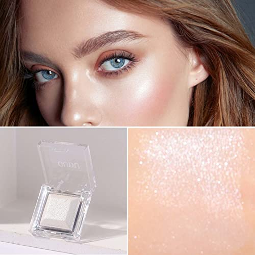 Sanjivi Kvadrati Glitter Prirodni Puder Posvjetljivanje Highlight Powder Pearl Mali Puder Monochromatic Sweetheart Face Makeup Bundle