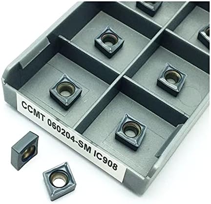 cnc alati CCMT060204 SM IC908 umetak za okretanje CNC glodalica karbidni umetak unutrašnji alat za struganje CCMT 060204 glodalica