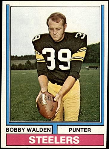1974 FAPPS # 324 Bobby Walden Pittsburgh Steelers VG / Ex Steelers Gruzija