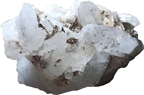 Aldomin® prirodni energizirani jasan kvarcni kremenski semenski klaster geode zacjeljivanje kristalnog sirovog hrapavog oblika