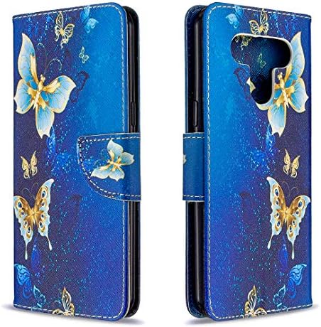 Meikonst LG K51 case Cute Painted Wallet Cash sa karticom Cash slota narukvica PU kožna postolja Magnetic Flip zaštitni tanki pojas