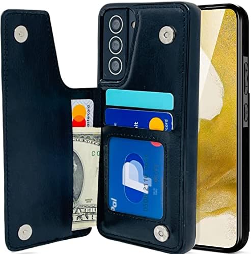 S-Tech futrola za Samsung Galaxy S22 Ultra-6.8 novčanik Photo Card Cash Holder Slot zaštitnik sa magnetnom kopčom i preklopnim postoljem