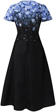 Haljine za žene 2023 Svadbeni gost, večernja haljina za Dan Svetog Patrika za žene dom klasični dugi kratki rukav