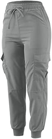 Keusn Womens plus veličina teretnih hlača Y2K padobranske pantalone za žene visoke struk, jogger hlače ulice slobodne pantalone