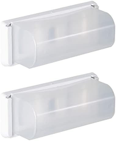 2pcsbag smeće bijela kuhinja wc viseći ormar zidni montirani Organizator Plastična ekstrakcija za dozator tkiva praktični otpad viseći