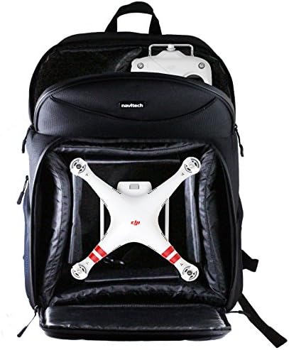 Navitech robušni crno-plavi ruksak / ruksak kompatibilan sa dronovima / quones-u, uključujući Explorers Syma X5SC / Syma X5HW FPV