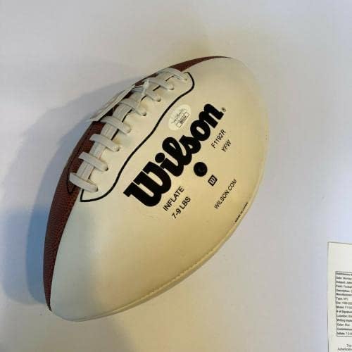 John Madden potpisao je autogramirani službeni Wilson NFL Fudbal JSA COA - AUTOGREME FOOTBALS