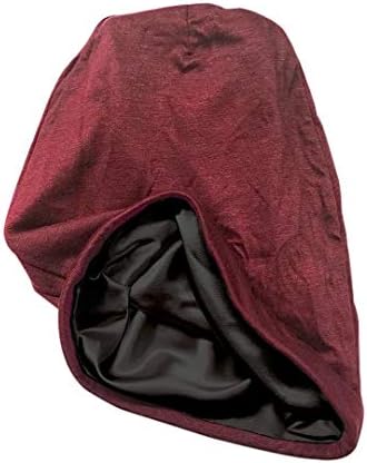 Adama saten obložen dres Beanie - ultra mekano - satenska obloga sprečava lom i tangling, odbranu dlake