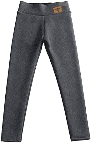 Zimske tople gamaše Žene elastične termalne noge hlače runo obložene guste baršunaste tajice visoki struk vježba joga pant