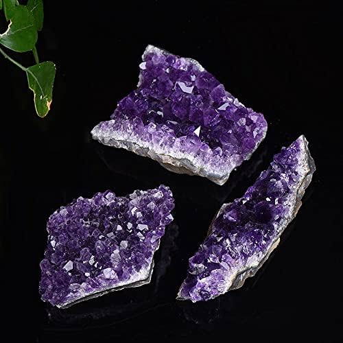 Prirodni sirovi ametist Kvarcni kristalni Crystal Cluster Cleaning Stones, Prirodni sirovi kvarcni zanati Purple Crystal Cluster Specimen zanatski ukrasi