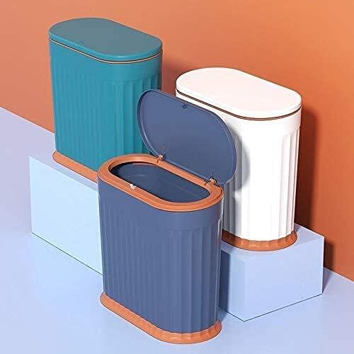 WXXGY kanta za smeće kanta za smeće kanta za smeće spavaća soba kanta za smeće korpa za smeće za kućnu kancelariju kuhinjsko kupatilo kanta za smeće/ljubičasta / 33X32X16Cm