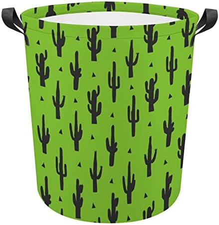 Korpa za pranje veša sa uzorkom kaktusa sklopiva kanta za odlaganje korpa za veš korpe za odeću za dom spavaonice