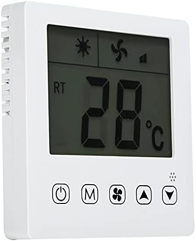 Walfront 8839F LCD digitalni termostat, regulator Temperature klima uređaja sa ekranom osetljivim na dodir AC180‑260v za dnevni boravak,