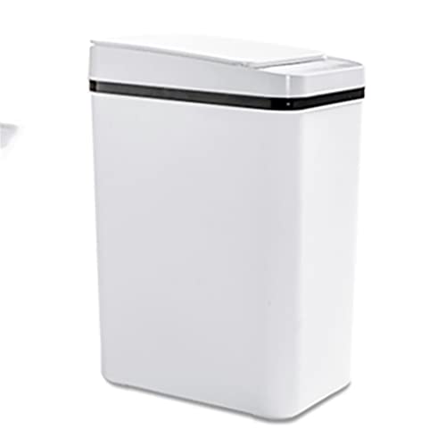 Dhtdvd Smart indukcija automatska preklopna kanta za smeće Kućni toalet uski zazor prsten za pritisak smeće sortiranje kante za smeće