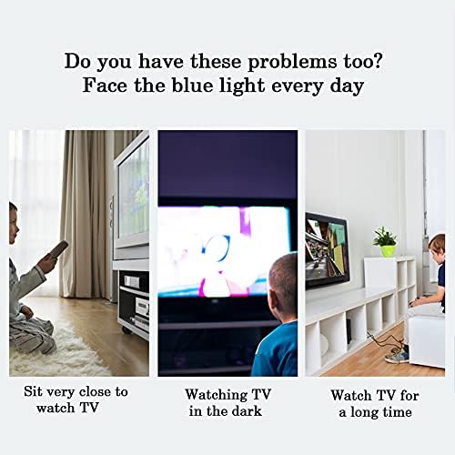 WSHA Anti Blue Light anti Radiation zaštitnik TV ekrana osloboditi naprezanja očiju, za 32-75 inča LCD, LED, 4K OLED&QLED i zakrivljeni