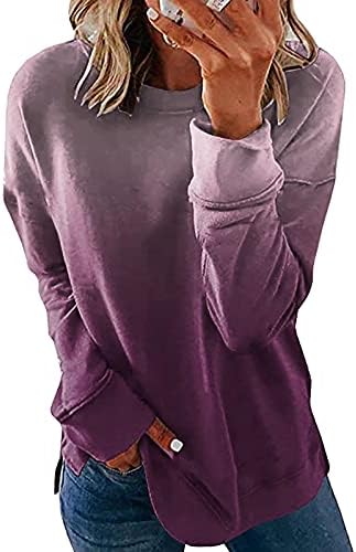 Ženska majica Dugi rukav Henley Theovi V-izrez Ležerna majica sa patentnim zatvaračem Plus Veličina Tee Top Jeseni bluzu Trendi Tunti