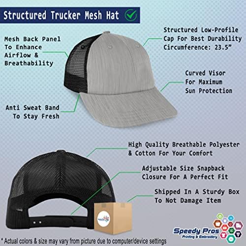 MESH Trucker Hat bejzbol kapa Prilagođeno Personalizirani tekst Tata šeširi za muškarce i žene
