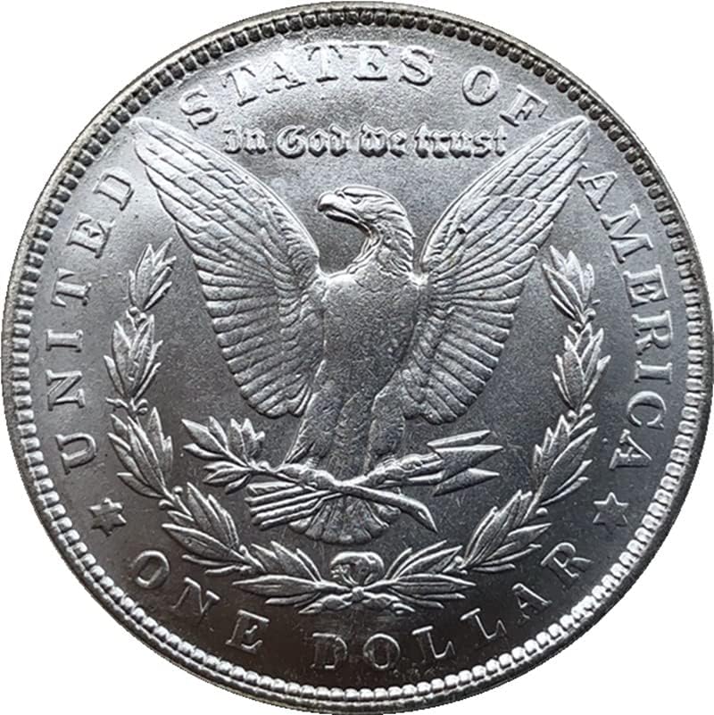 1893P verzija američkog morgan-kovanice srebrni dolar mesinga u srebrnim antičkim antičkim inozemnim kovanicama
