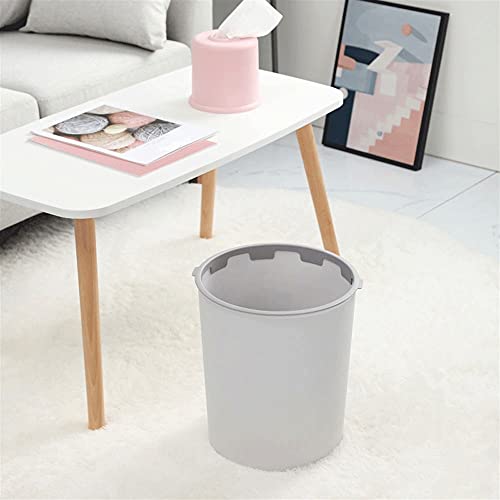 Zukeeljeljt Kan za smeće može kućna kuhinja plastična ružičasta razne specifikacije Kreativna jednostavna kanta za smeće dnevna soba